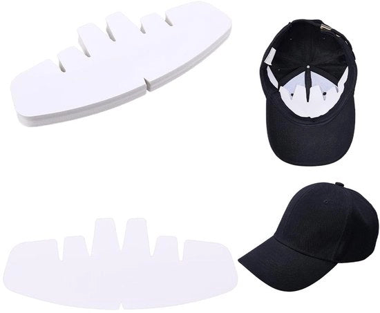 Formatrice di cappelli 40 pezzi - Filtro di carta - Lame di sostegno - Rivestimento leggero - Sportcaps - Ideale per riempitori di calze - Formatura di cappelli