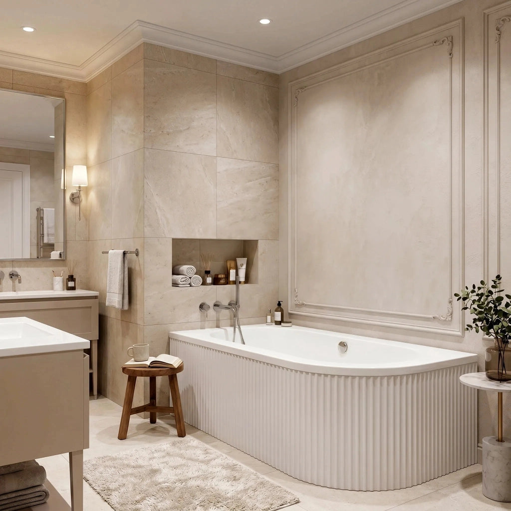 Vasca Bagno Rea Orion Stripe Left 170cm