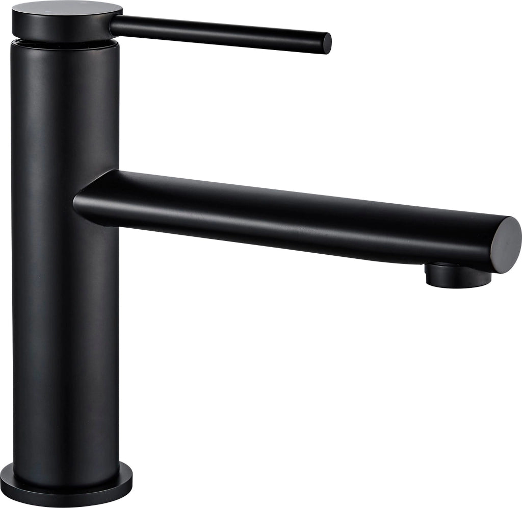 Rubinetto Da Lavabo Rea Oval Black Low