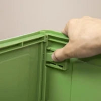 Lettiera per Gatti Chiusa con Paletta, Vassoio Estraibile e 2 Porte, 47.5x35.5x36.7cm, Verde Chiaro