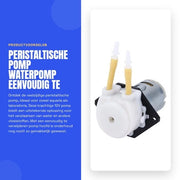 Pompa Peristaltica - Pomp per Acquario - Facile da Pulire - Bianco - Acquario - Per Laboratori e Acquari - Flusso Elevato