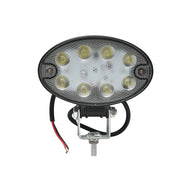 Proiettore LED, 10-30V, 24W, 143x109x50mm, con accessori di montaggio, Breckner Germany