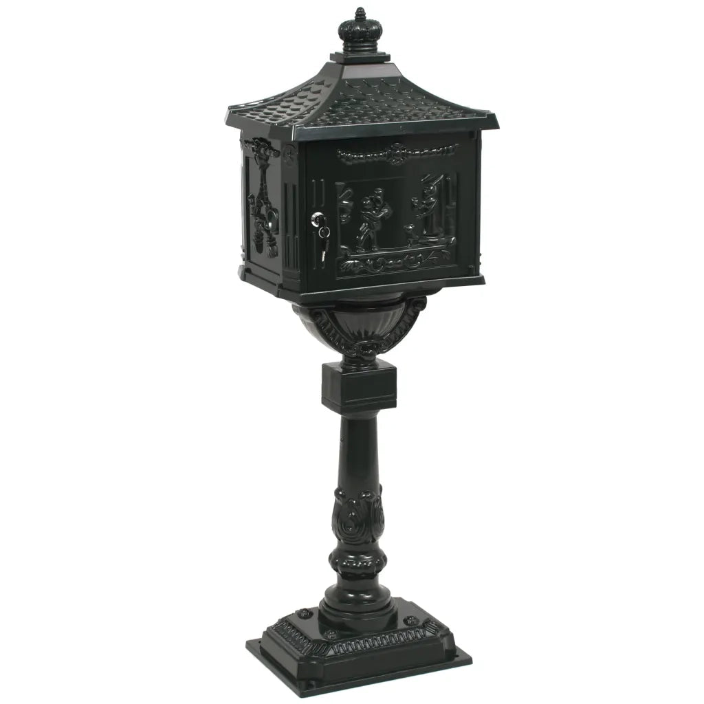 Cassetta della Posta in Alluminio Inossidabile Vintage Verde CFW8947980