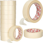 Trade Shop - Nastro Carta Gommata Professionale 12 Rotoli 25x50 Mt Per Mascherature Pittura -