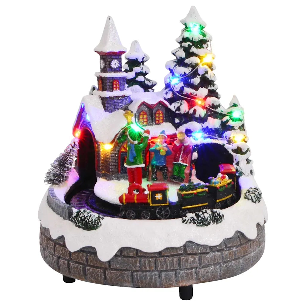 Tavolo di Natale Multicolore 16 x 16 x 19 cm Resina CFW6449447