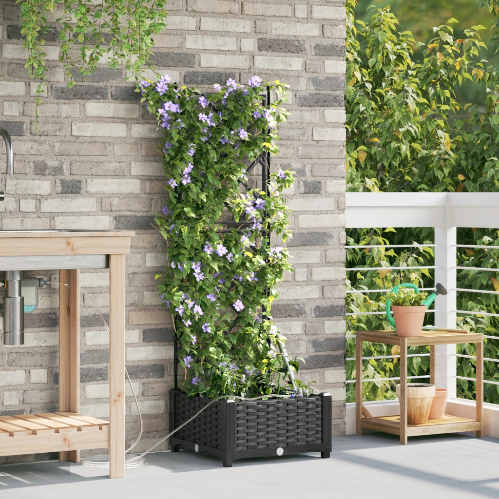 vasi da giardino  con sistema di irrigazione