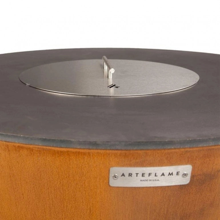 Coperchio in acciaio inossidabile per barbecue Arteflame