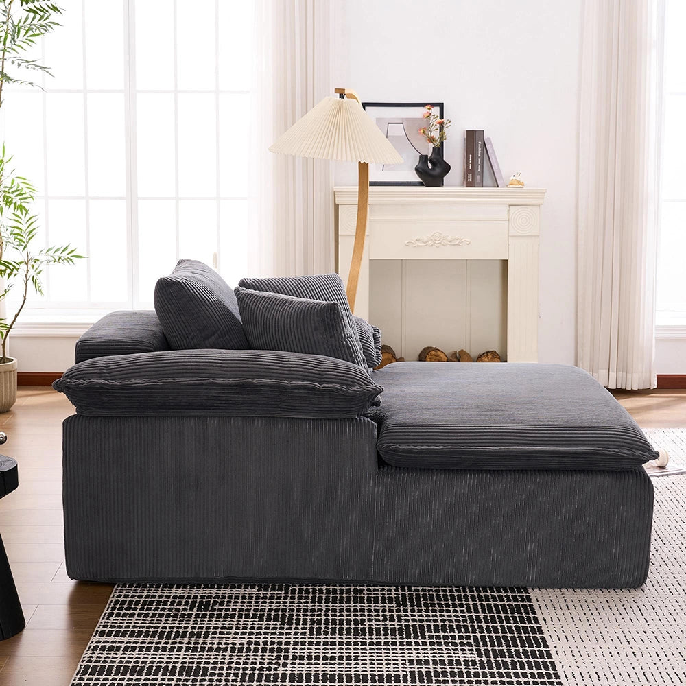 Canap¨¦ inclinabile da 46 cm - Xylo - Design senza telaio per lettura
