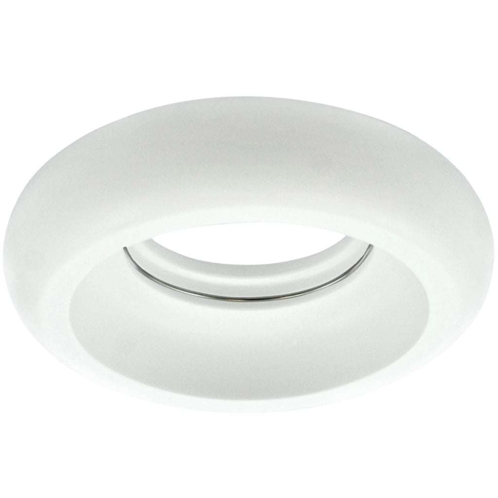 Faretto incasso gesso bianco opaco tondo MR16 Polux
