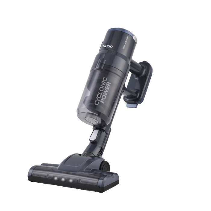 Aspirapolvere senza fili 2 in 1 verticale e portatile 150W, autonomia 35 min con filtro F6 e serbatoio 0,5L - Sogo