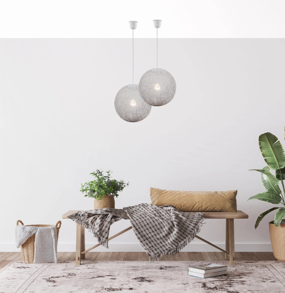 Candellux CARUBA lampada a sospensione Ø30 E27 cromo