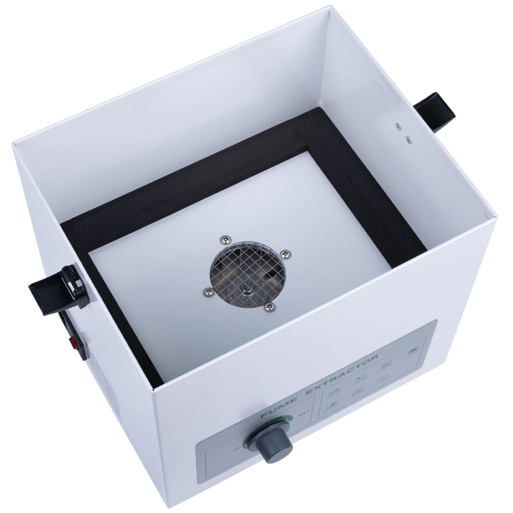 Pochlattore Fumi Rosfix XL100 – 100W, 200 m³/h | Filtro HEPA + Carboni | Rame 77 cm | ≤55 dB