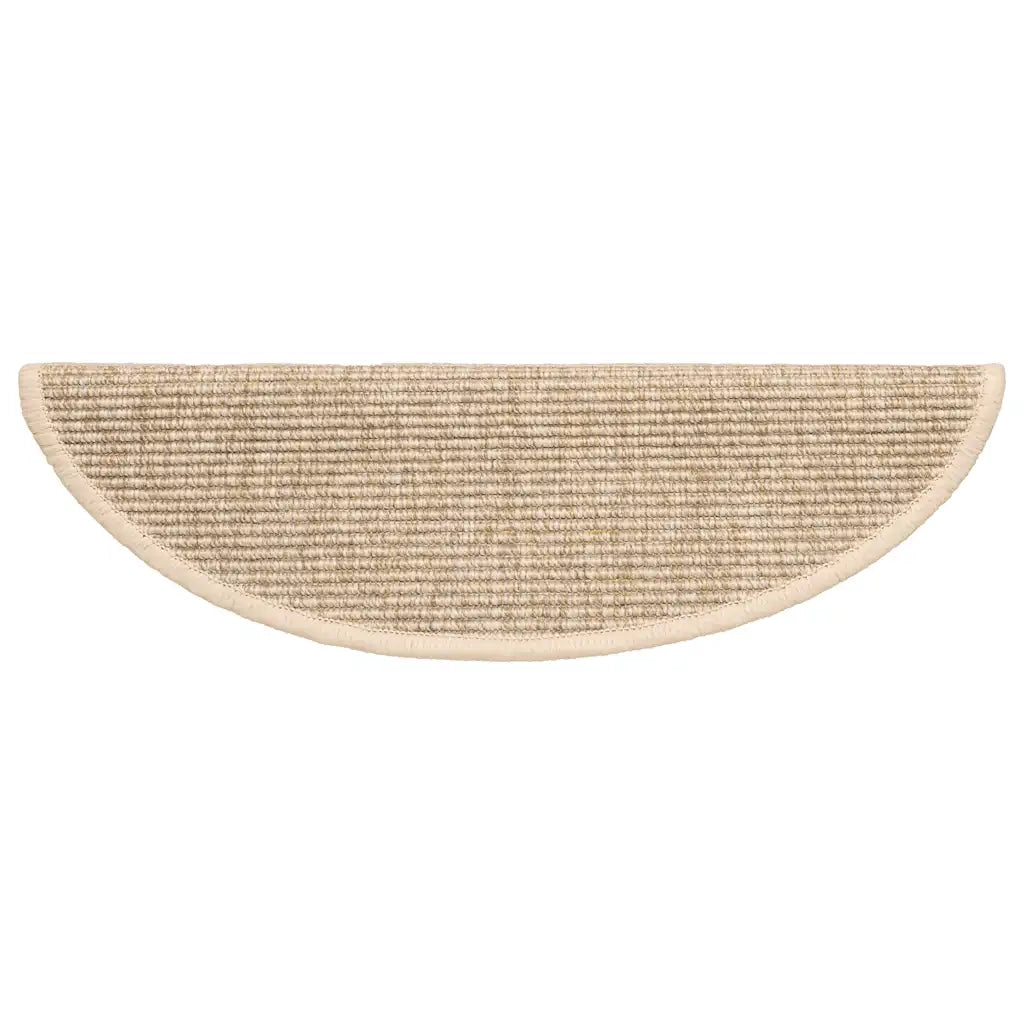 Tappeti Adesivi per Scale 15 pz 56x20 cm Beige Chiaro cod mxl 67491