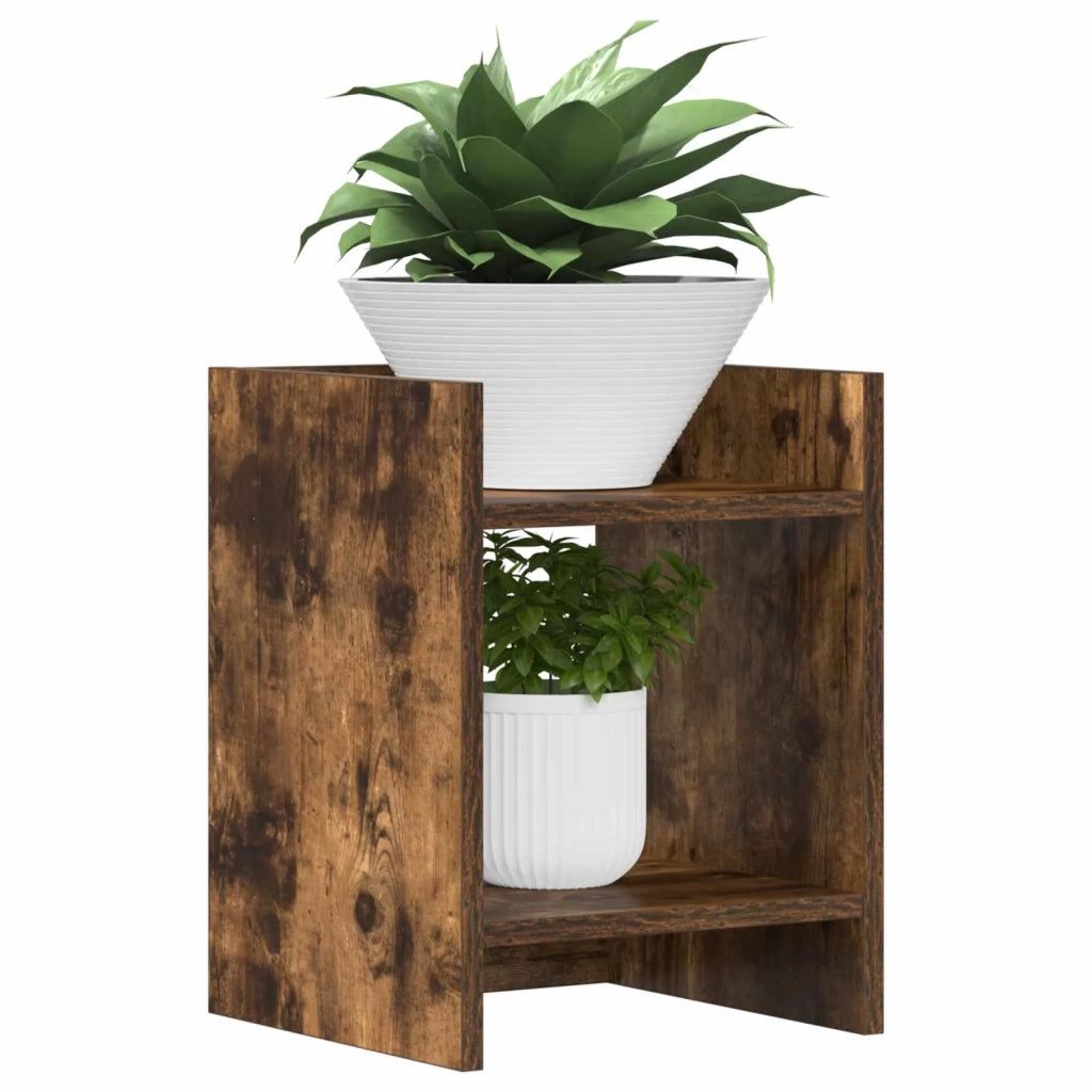Supporto per piante Quercia Affumicata 30 x 30 x 40 cm 899618