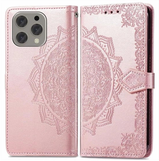 Copritelefono con portafoglio in PU pelle standard - con copritelefono a scomparto - copritelefono con chiusura a scatto - compatibile con N55/N55 Pro/N55 Plus - protezione completa - fori precisi - copritelefono per smartphone