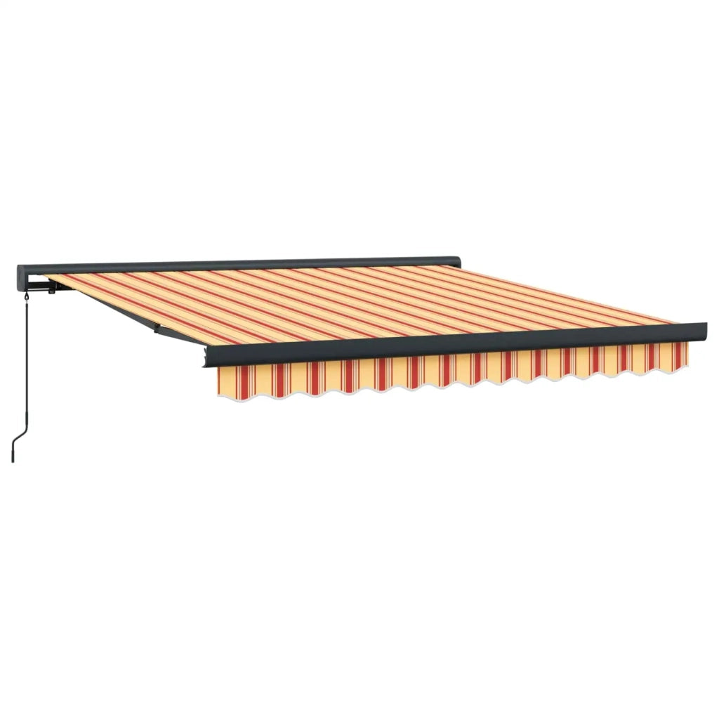 Tenda Retrattile Giallo e Arancione 300 x 250 cm 3329975