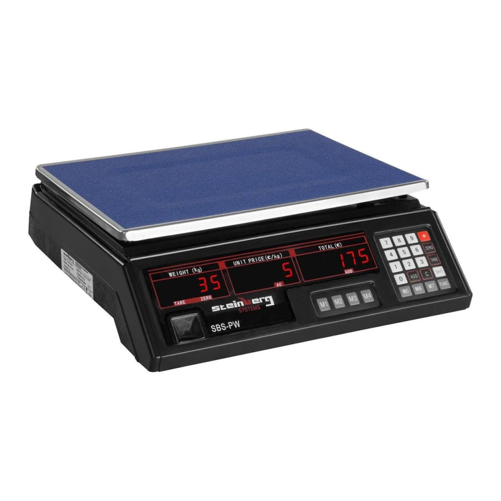 Bilancia pesa-prezzo - 30 kg / 2 g LED nero 14_0000658