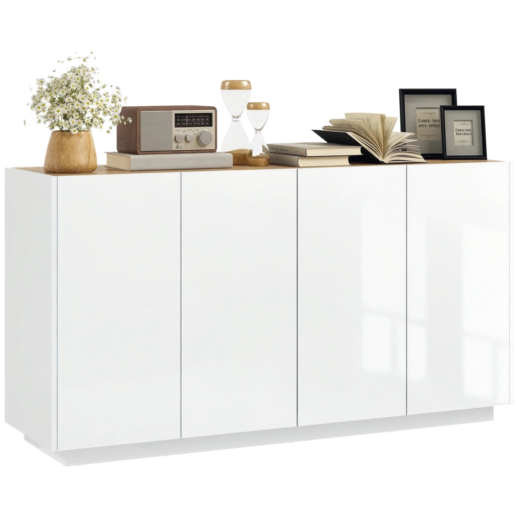 Credenza ¨C zephmum ¨C 140x40x75 cm bianco