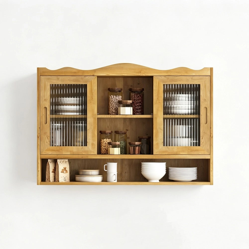 Armadio Scorrevole Retr¨° 2 Ante con Ripiani ¨C MINIMAL ¨C Bianco, 90 cm