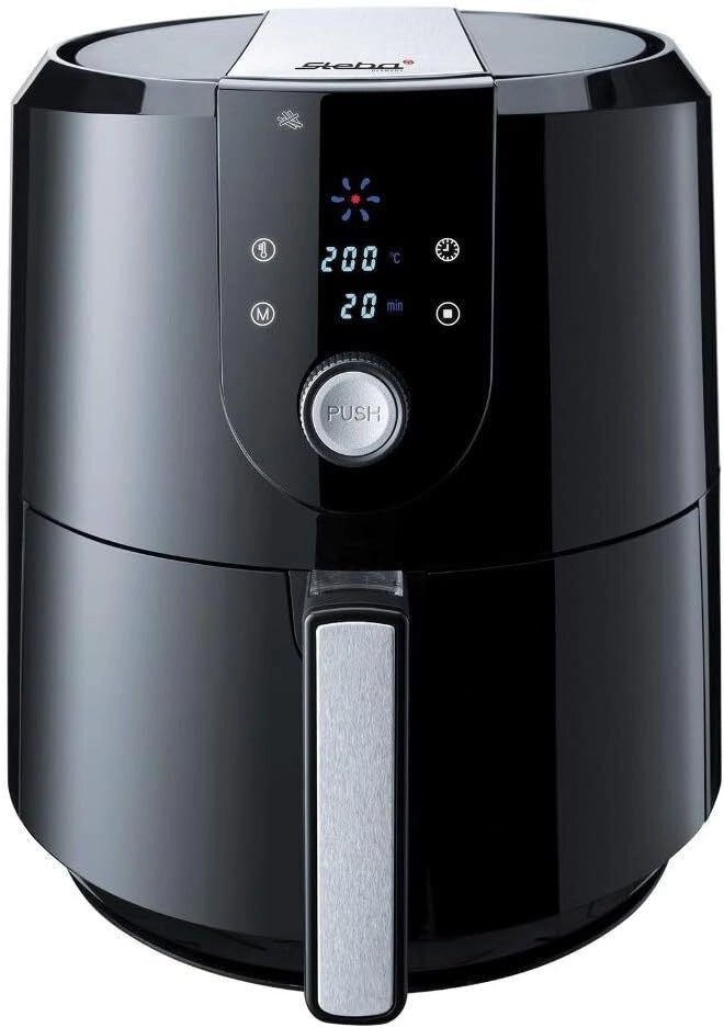 Steba HF 5000 XL Friggitrice ad Aria Calda 5,2 Litri Nero Indipendente 1800W