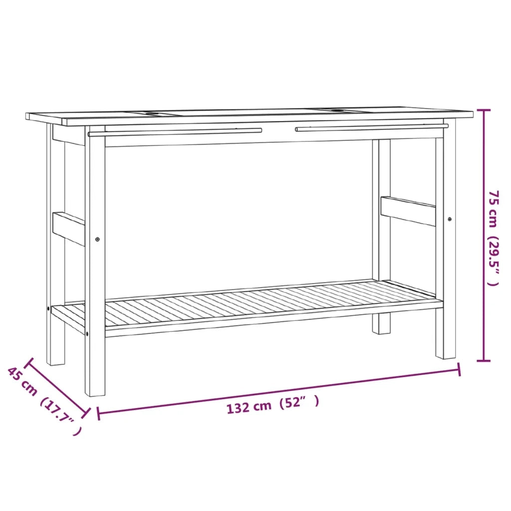 Mobile VanitÃ  Bagno e Lavandini Marmo Crema Legno Massello Teak cod mxl 64675