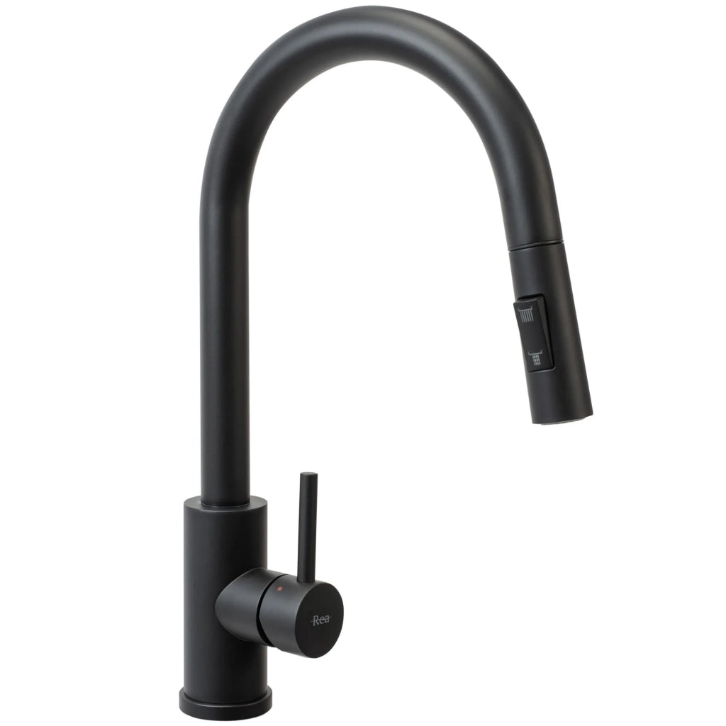 Lavello In Acciaio Liam Black con rubinetto da cucina