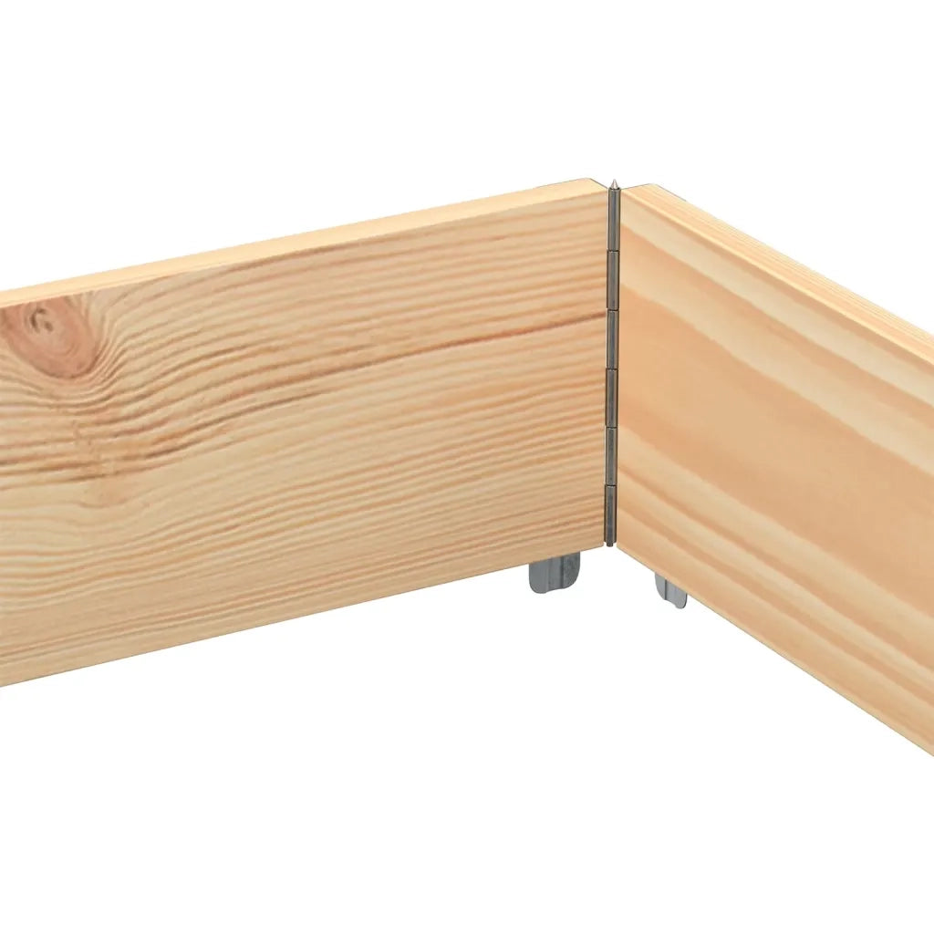 Paretali per Pallet 3 pz 150x100 cm in Legno Massello di Pino CFW4640748