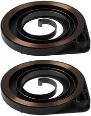 Set di Ritorno Primaverile da 2 pezzi - Starter Primaverile - Compatibile con Husqvarna - Elevata Elasticità - Migliora l'Efficienza di Avvio - Metallo Duraturo - Starter Primaverile