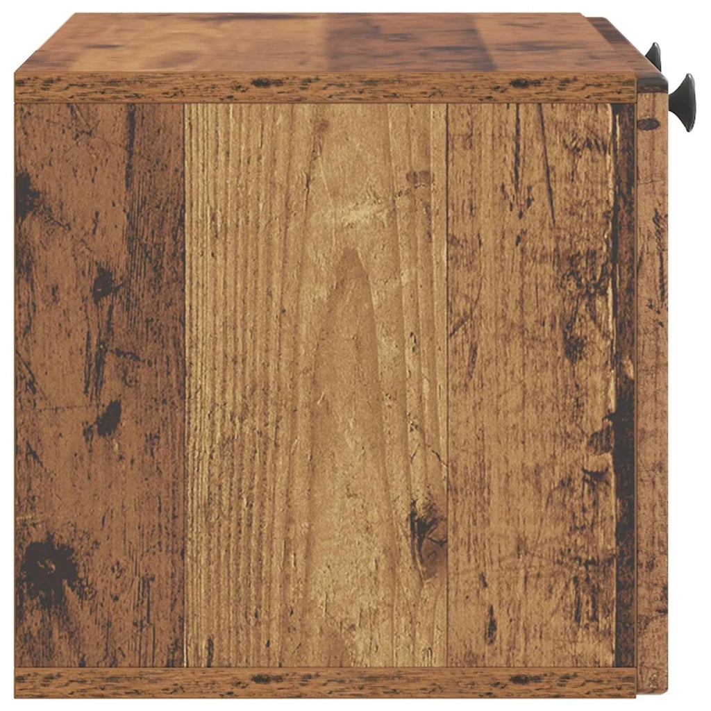Mobile Porta TV da Muro Legno antico 59,5 x 31 x 30 cm 898203