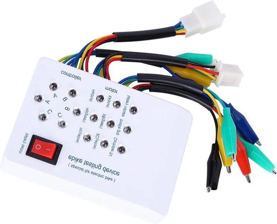 Testatore di Motor senza Batteria - 9V Batteria a Innesco - Testatore di Motor Elettrico per Auto - Controller di Motor per Scooter - Guida in Inglese
