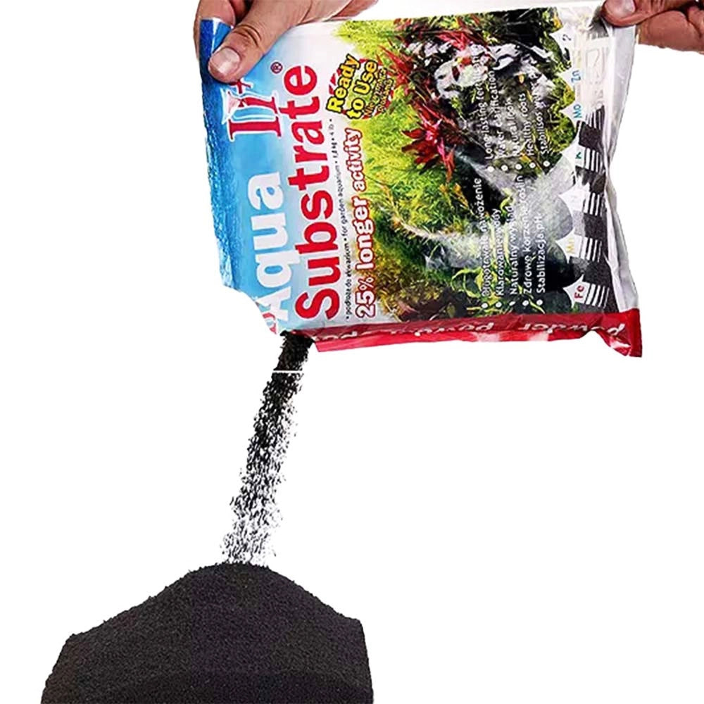 ARTICOLO DANNEGGIATO AquaArt Aqua Substrate II+ 5,4kg Brown - substrato fertile
