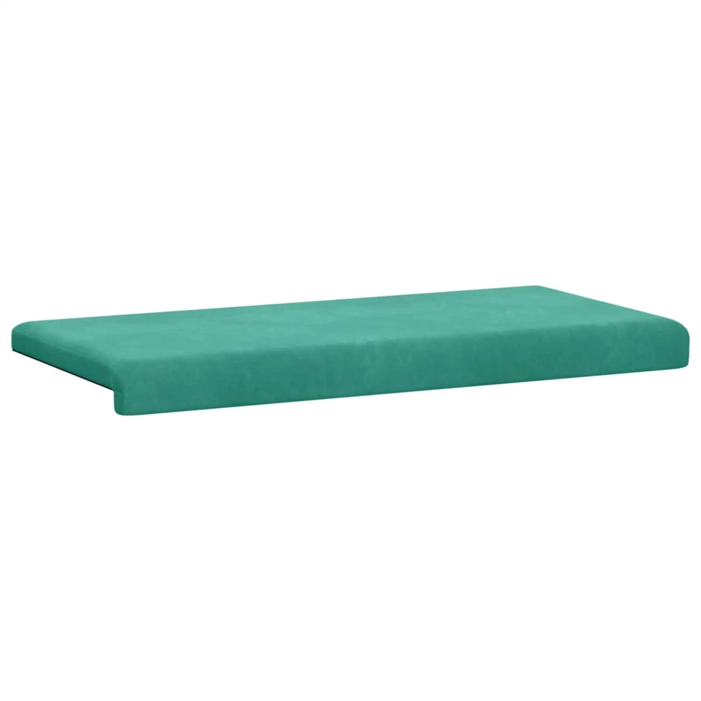 Cuscino per panchina Velluto (V) Turchese Profondità 35 cm 42043262