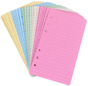 Papier per galleria - 50 fogli - carta gelatinata - progetto a fogli singoli - foro a 6 - carta colorata di alta qualità - carta extra spessa e morbida - carta per navetta
