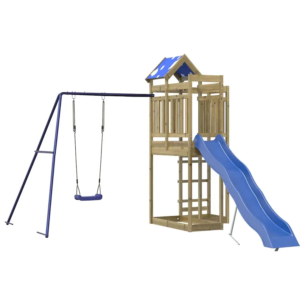Set da Gioco da Esterno in Legno di Pino Impregnato 3279000