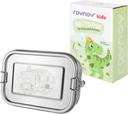 Tromba per pane in acciaio inossidabile per bambini - Impermeabile e adatto ai bambini - Bento Box per scuola e asilo nido