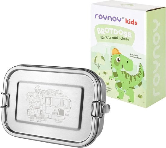 Tromba per pane in acciaio inossidabile per bambini - Impermeabile e adatto ai bambini - Bento Box per scuola e asilo nido