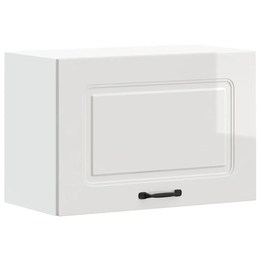 vidaXL Base da Cucina Kalmar Bianco Lucido in Legno Multistrato