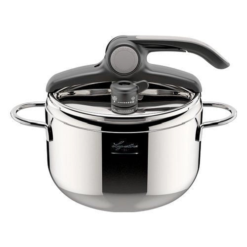 Lagostina Amica Lagoeasy'Up 010011010505 Pentola a Pressione 5 Litri Acciaio Inox