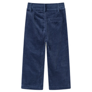 Pantaloni da Bambino in Velluto a Coste Blu Marino 92 CFW5845769