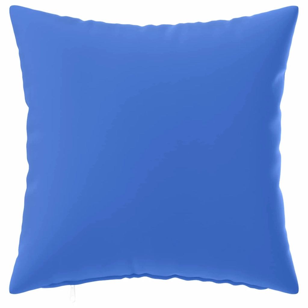 Federa 6 pcs HEERLEN Blu Reale 35 x 35 cm Poliestere 908152