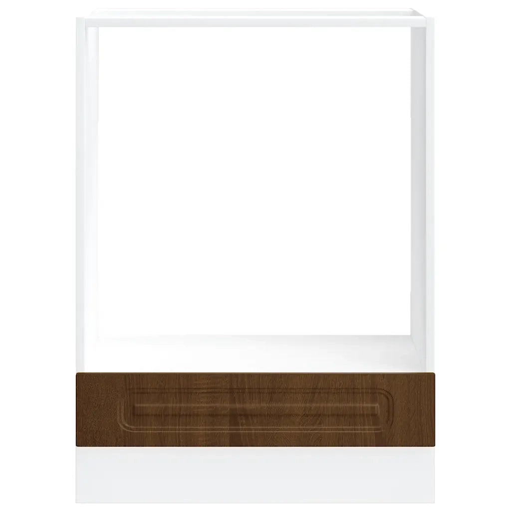 Armadio per Forno Kalmar Rovere Marrone in Legno Multistrato 853524