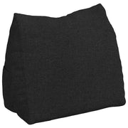 Cuscino per Schiena | Cuscino dorsale Nero 60 x 20 x 50 cm Tessuto
