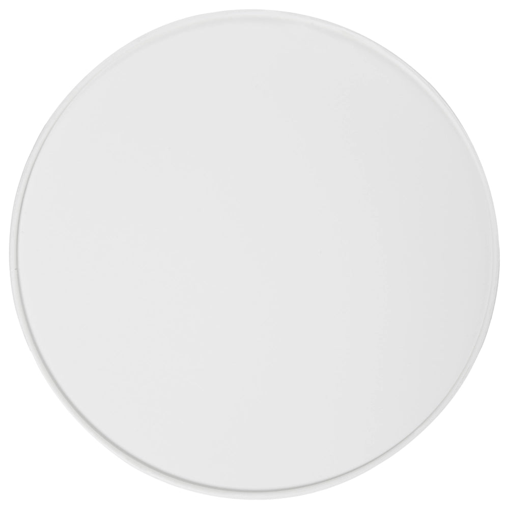 Portavaso Portapiante da Interno in Ferro Bianco 35 x 35 x 62 cm Stile Glamour per Soggiorno