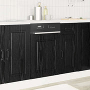 Pannello lavastoviglie Kalmar Rovere Nero 45 x 1,5 x 57 cm 8003791