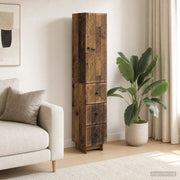 Set di armadi 2 pcs Legno antico 33 x 34,5 x 90 cm 3416392