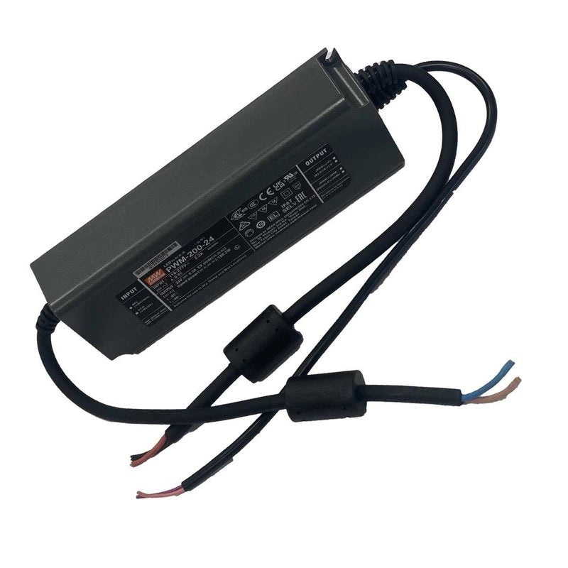Alimentatore Led MW MEAN WELL PWM-200-24 Dimmerabile 200W 24V 8,3A IP67 Dimming 3 in 1 0-10V 10V PWM Resistance
