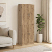 Set di armadi 2 pcs Rovere Artigianale Legno ingegnerizzato 3416789