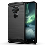 Coprimobile Schokresistente - TPU Flessibile - Antimarciazione - Antiscivolo - Per Nokia 6.2/Nokia 7.2 - Design Ultraleggero - Copricellulare