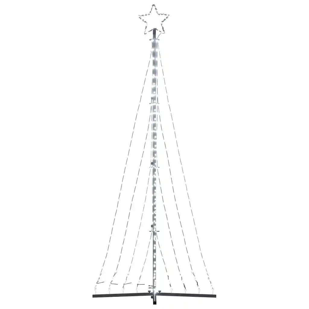 Albero di Natale a LED 447 LED Bianco Freddo 250 cm 4016433