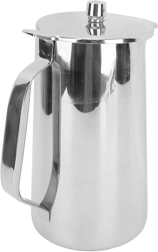 Acquario Plus - Ossidrico Waterkan 2L con Coperchio e Maniglia Ergonomica, Igiene, Succo, Caffè, Latte, Bevande Freddi Opzioni